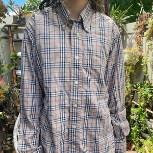 Authentic Burberry Button Down Shirt Sz S